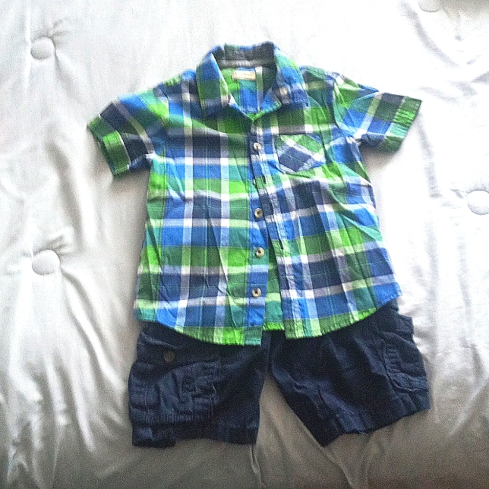 Boys preppy summer outfit